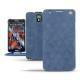 硬质真皮保护套 Samsung SM-N9000 Galaxy Note 3  - Jean vintage - Couture