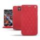 硬质真皮保护套 Samsung SM-N9000 Galaxy Note 3  - Cerise vintage - Couture