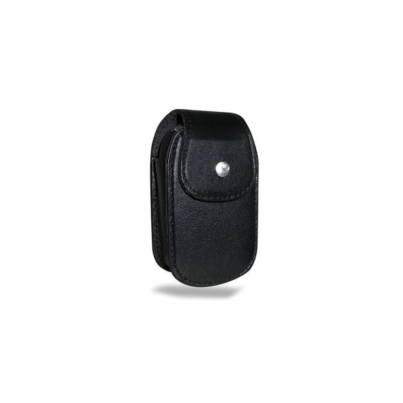 Funda de piel Motorola PEBL U6  - Noir ( Nappa - Black ) 