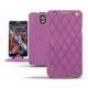 硬质真皮保护套 Samsung SM-N9000 Galaxy Note 3  - Prune vintage - Couture
