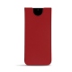 Samsung Galaxy S20 leather pouch - Rouge PU