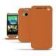 HTC One M8  leather case - Marron ( Nappa - Pantone 1615C ) 