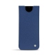 Samsung Galaxy S20 leather pouch - Bleu frisson