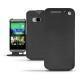 HTC One M8  leather case - Ebène ( Sleek P C12 - Black ) 
