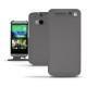 HTC One M8  leather case - Anthracite ( Pantone 424C ) 