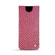 Pochette cuir Samsung Galaxy S20 Ultra 5G - Serpent ciclamino
