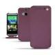 HTC One M8  leather case - Lie de vin ( Pantone 5115C ) 