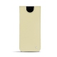レザーケース Samsung Galaxy S20+ 5G - Beige ( Nappa - Pantone 7502C ) 