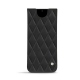 レザーケース Samsung Galaxy S20+ 5G - Noir - Couture ( Nappa - Black ) 