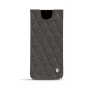 Custodia in pelle Samsung Galaxy S20+ 5G - Anthracite - Couture ( Pantone 424C ) 