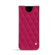 Capa em pele Samsung Galaxy S20+ 5G - Rose fluo - Couture