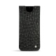 Funda de piel Samsung Galaxy S20+ 5G - Autruche nero