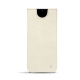 Funda de piel Samsung Galaxy S20+ 5G - Blanc escumo