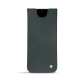 Samsung Galaxy S20+ 5G leather pouch - Blu marino
