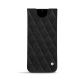 Capa em pele Samsung Galaxy S20+ 5G - Negre poudro - Couture