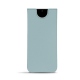 Samsung Galaxy S20+ 5G leather pouch - Bleu Ciel PU
