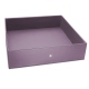 Plateau de rangement - Lilas ( Nappa - Pantone 2645U ) 
