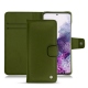 Custodia in pelle Samsung Galaxy S20 - Vert Veggie