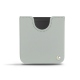 硬质真皮保护套 Samsung Galaxy Z Flip - Gris ( Nappa - Pantone W428C ) 