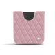 Funda de piel Samsung Galaxy Z Flip - Rose - Couture ( Nappa - Pantone 2365C ) 