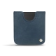 Funda de piel Samsung Galaxy Z Flip - Jean vintage ( Roughtcut - Pantone 285U  ) 
