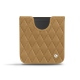 Capa em pele Samsung Galaxy Z Flip - Sable vintage - Couture