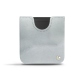 Capa em pele Samsung Galaxy Z Flip - Platinium ( Pantone 877C ) 