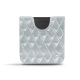 Funda de piel Samsung Galaxy Z Flip - Platinium - Couture