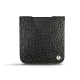 Capa em pele Samsung Galaxy Z Flip - Autruche nero
