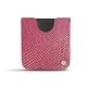 Samsung Galaxy Z Flip leather pouch - Serpent ciclamino