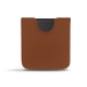 Samsung Galaxy Z Flip leather pouch - Marron PU