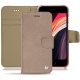 Funda de piel Apple iPhone SE (2020) - Taupe vintage ( Pantone 7530C ) 