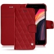 Lederschutzhülle Apple iPhone SE (2020) - Rouge - Couture ( Nappa - Pantone 199C ) 
