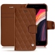 Capa em pele Apple iPhone SE (2020) - Marron - Couture ( Nappa - Pantone 1615C ) 