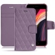 レザーケース Apple iPhone SE (2020) - Lilas - Couture ( Nappa - Pantone 2645U ) 