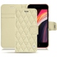 Custodia in pelle Apple iPhone SE (2020) - Ivoire - Couture ( Sleek P C12 - White ) 