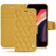 Lederschutzhülle Apple iPhone SE (2020) - Mimosa - Couture ( Pantone 141C ) 
