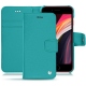 レザーケース Apple iPhone SE (2020) - Bleu fluo