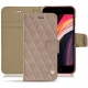 レザーケース Apple iPhone SE (2020) - Taupe vintage - Couture