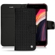 Funda de piel Apple iPhone SE (2020) - Abaca nero