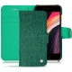 Custodia in pelle Apple iPhone SE (2020) - Crocodile pino