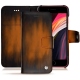 Apple iPhone SE (2020) leather case - Marron Patine