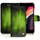 Housse cuir Apple iPhone SE (2020) - Vert Patine