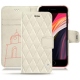 Capa em pele Apple iPhone SE (2020) - Blanc escumo - Couture