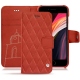 レザーケース Apple iPhone SE (2020) - Arange clouquié - Couture