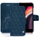 Apple iPhone SE (2020) leather case - Blu mediterran - Couture
