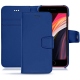Housse cuir Apple iPhone SE (2020) - Bleu océan PU