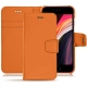 Capa em pele Apple iPhone SE (2020) - Orange PU