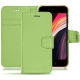 Housse cuir Apple iPhone SE (2020) - Vert olive PU