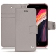 Apple iPhone SE (2020) leather case - Taupe innocent